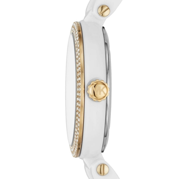 Michael Kors Delray Pave MK4315 crystal bezel ladies watch