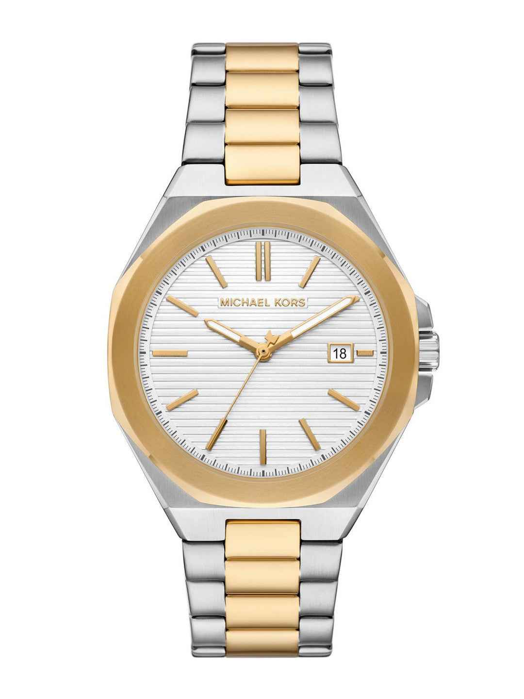 Michael Kors MKO1181 Women's Two Tone Stainless Steel Watch 41mm