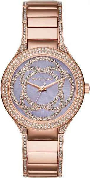 Michael Kors Kerry MK3482 Women's Blue Dial Gold Stainless Steel Watch