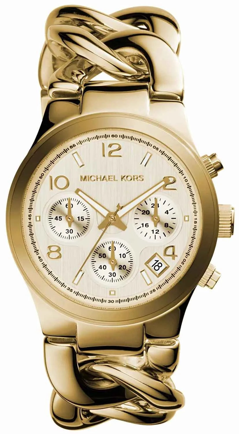 Michael Kors Runway MK3131 Women's Gold Stainless Steel Watch