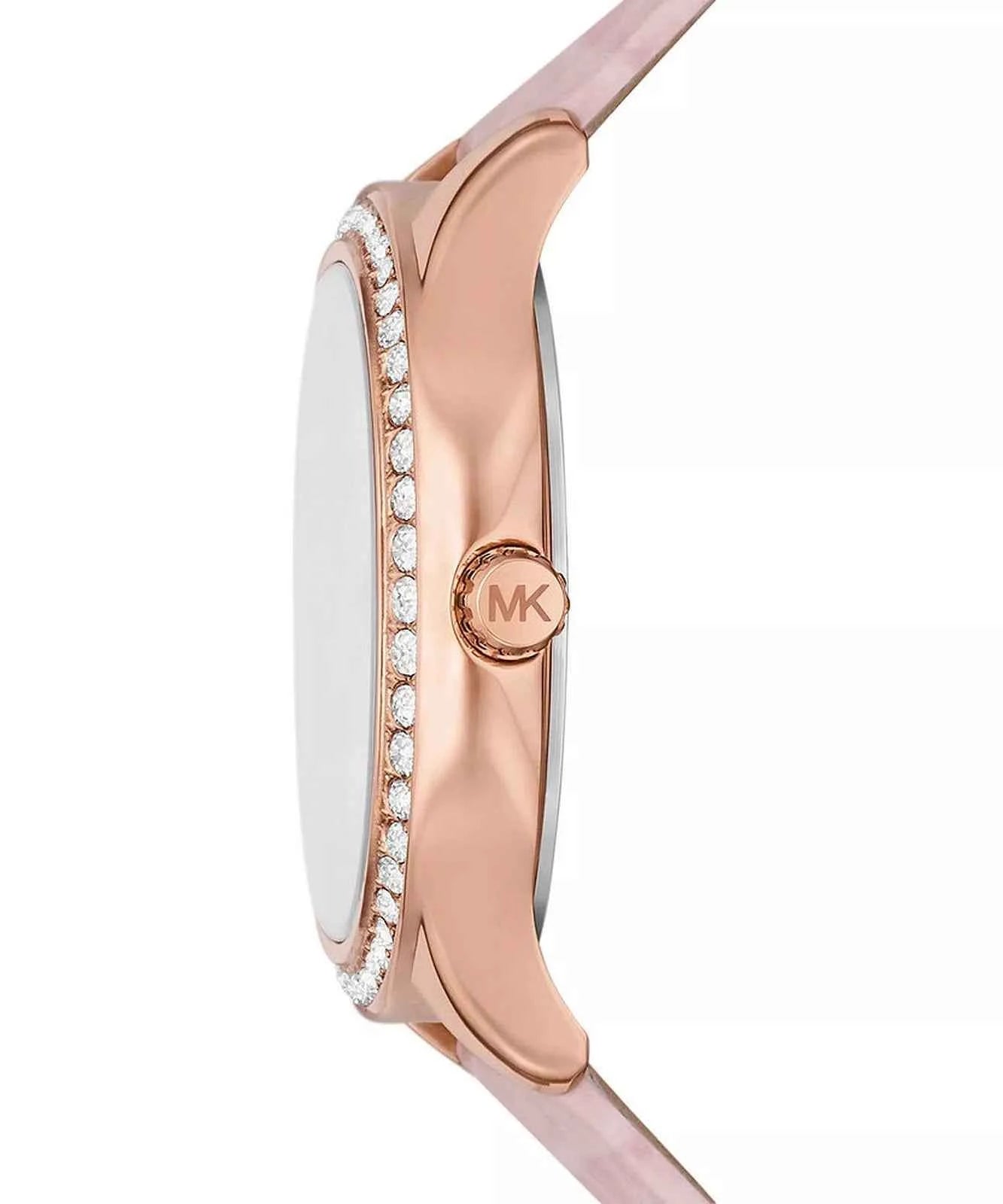 Michael Kors Sage MK4820 Women's Pink Leather Strap Watch