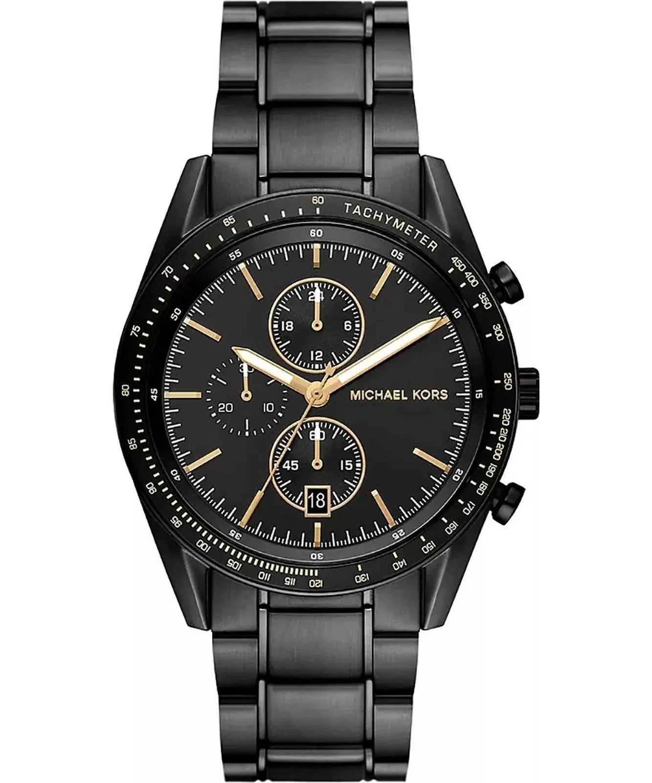 Michael Kors Accelerator MK9113 Men's Black Dial Chronograph Watch