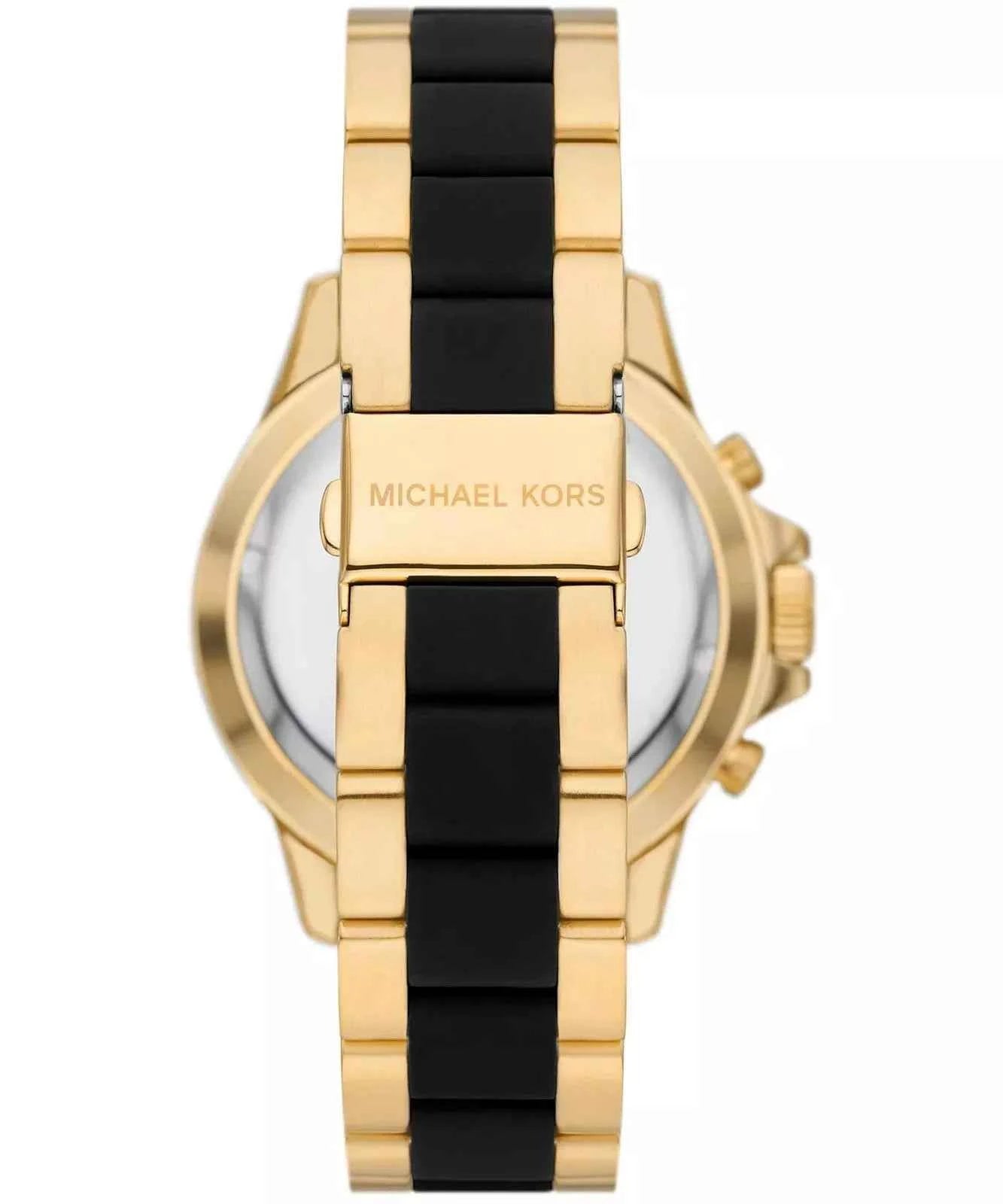 Michael Kors Everest MK8979 Men's Black Dial Gold Stainless Steel Chronograph Watch