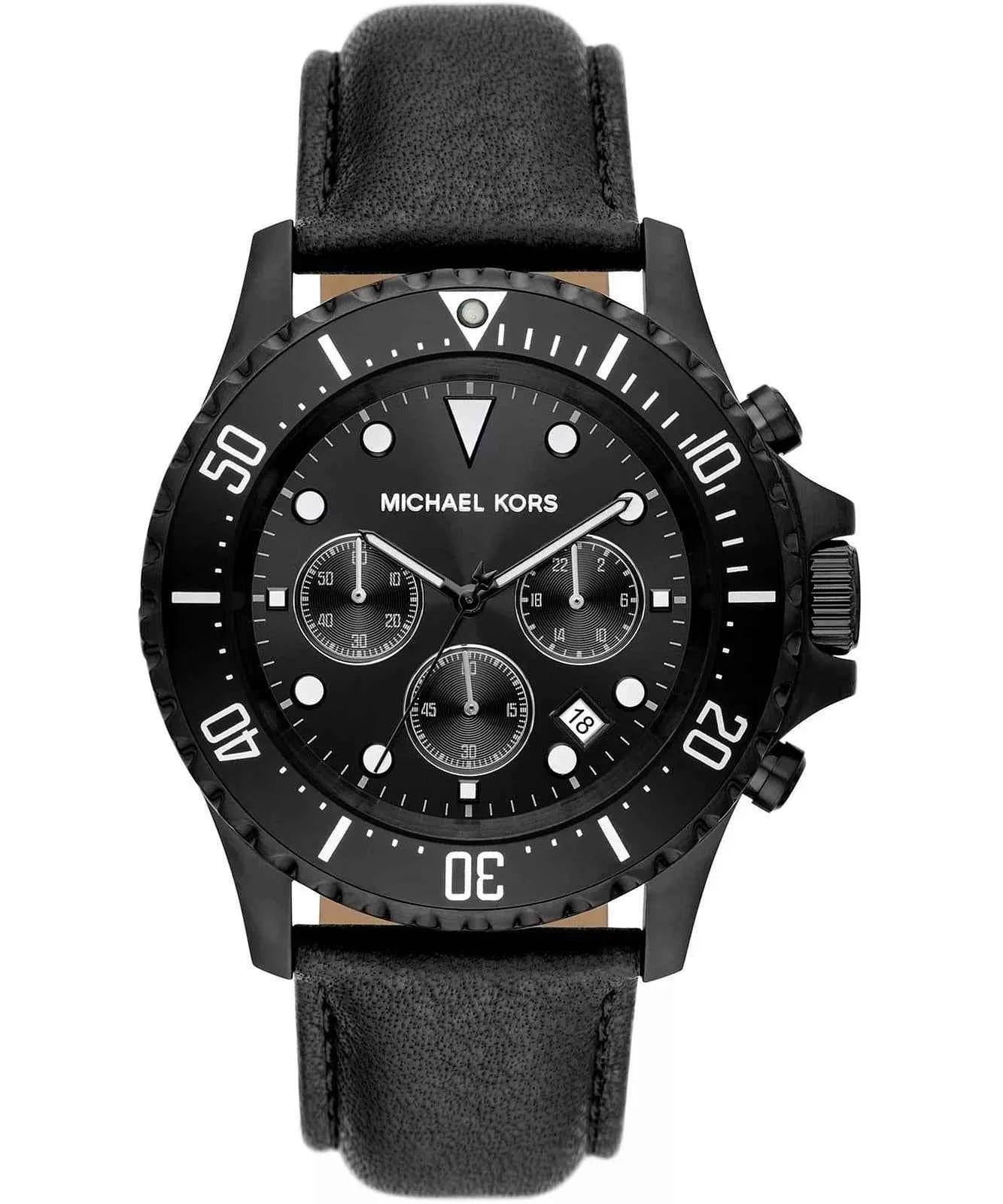 Michael Kors Everett MK9053 Men's Black Dial Chronograph Watch