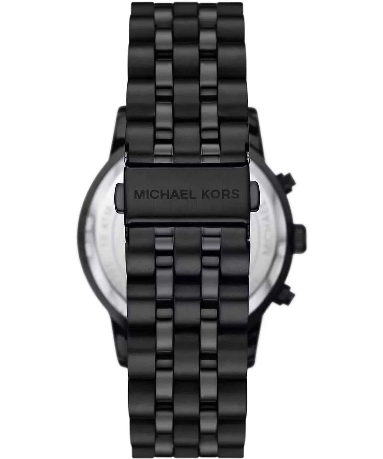 Michael Kors Hutton MK9089 Men's Black Dial Chronograph Watch