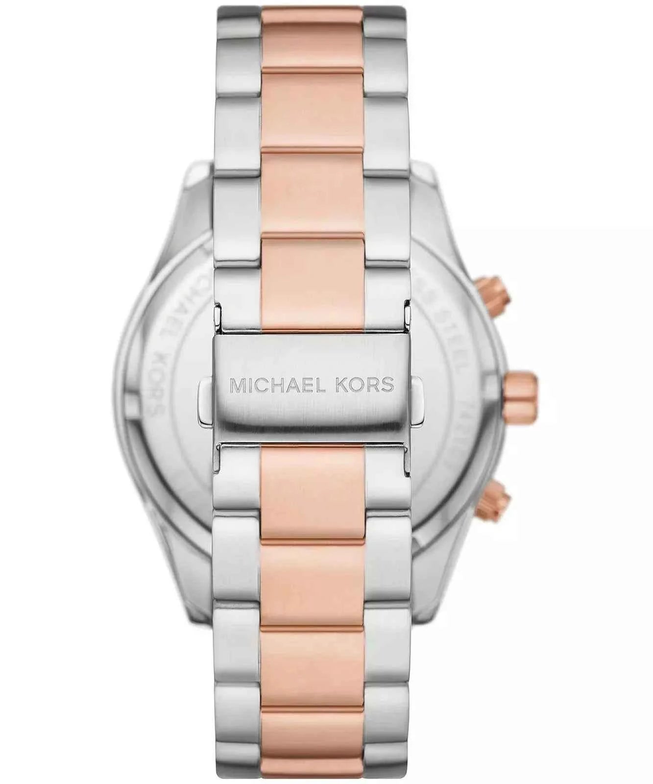 Michael Kors Layton MK8913 Men's Black Dial Stainless Steel Chronograph Watch