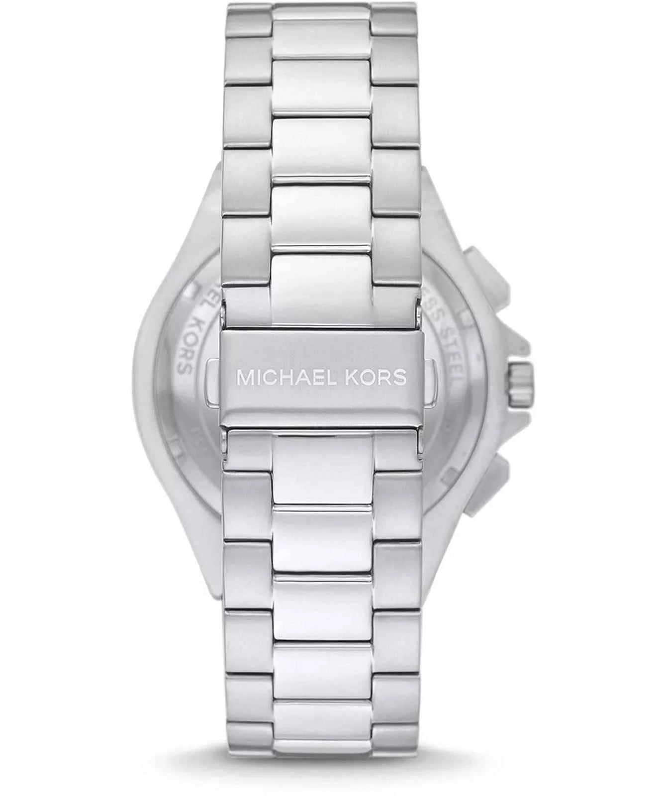 Michael Kors Lennox MK8938 Men's Blue Dial Stainless Steel Chronograph Watch