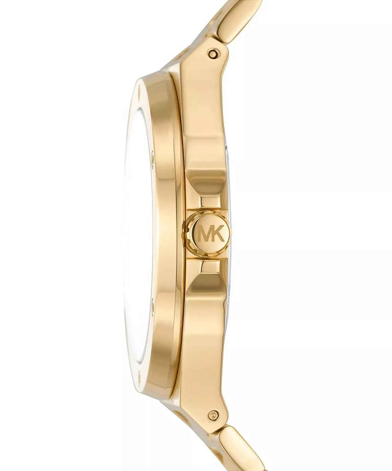 Michael Kors Lennox MK8939 Men's Gold Dial Gold Stainless Steel Watch