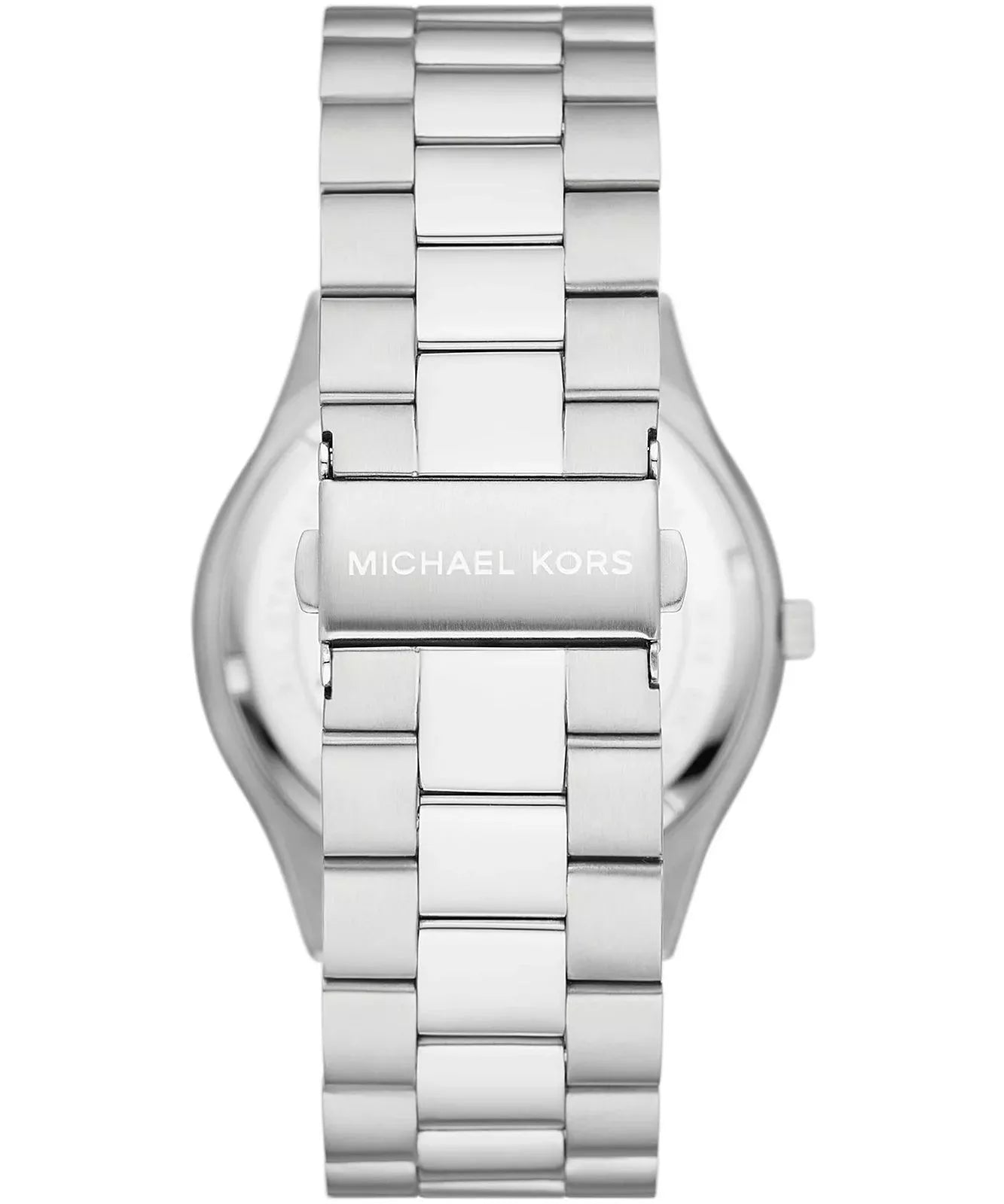 Back case of Michael Kors MK1060SET men's stainless steel wristwatch