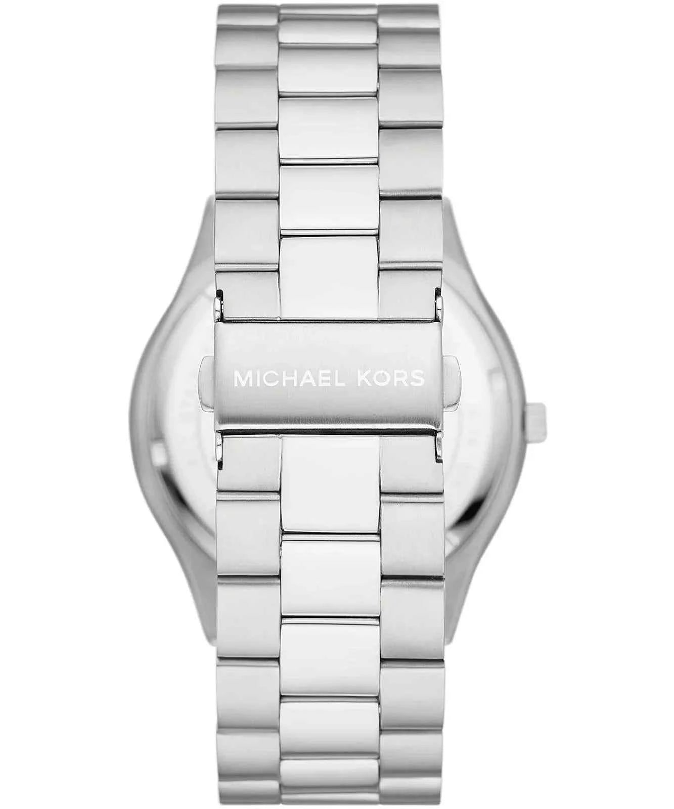 Michael Kors Slim Runway Gift Set MK1060SET Men's Blue Dial Stainless Steel Watch