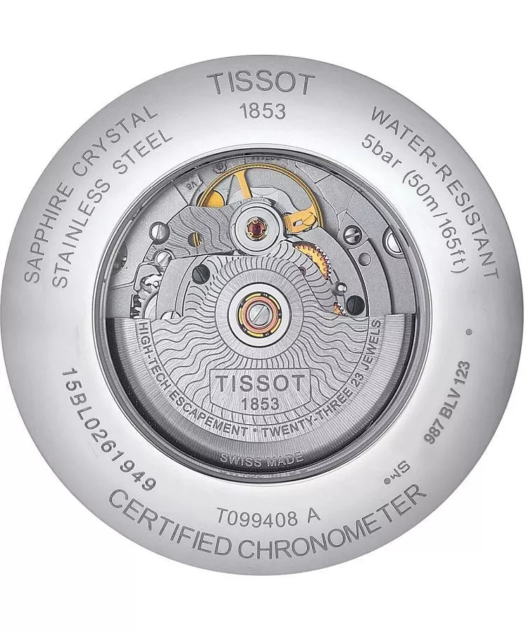Tissot Chemin Des Tourelles Powermatic 80 COSC T099.408.22.038.00 – Men’s Watch - Luxverse