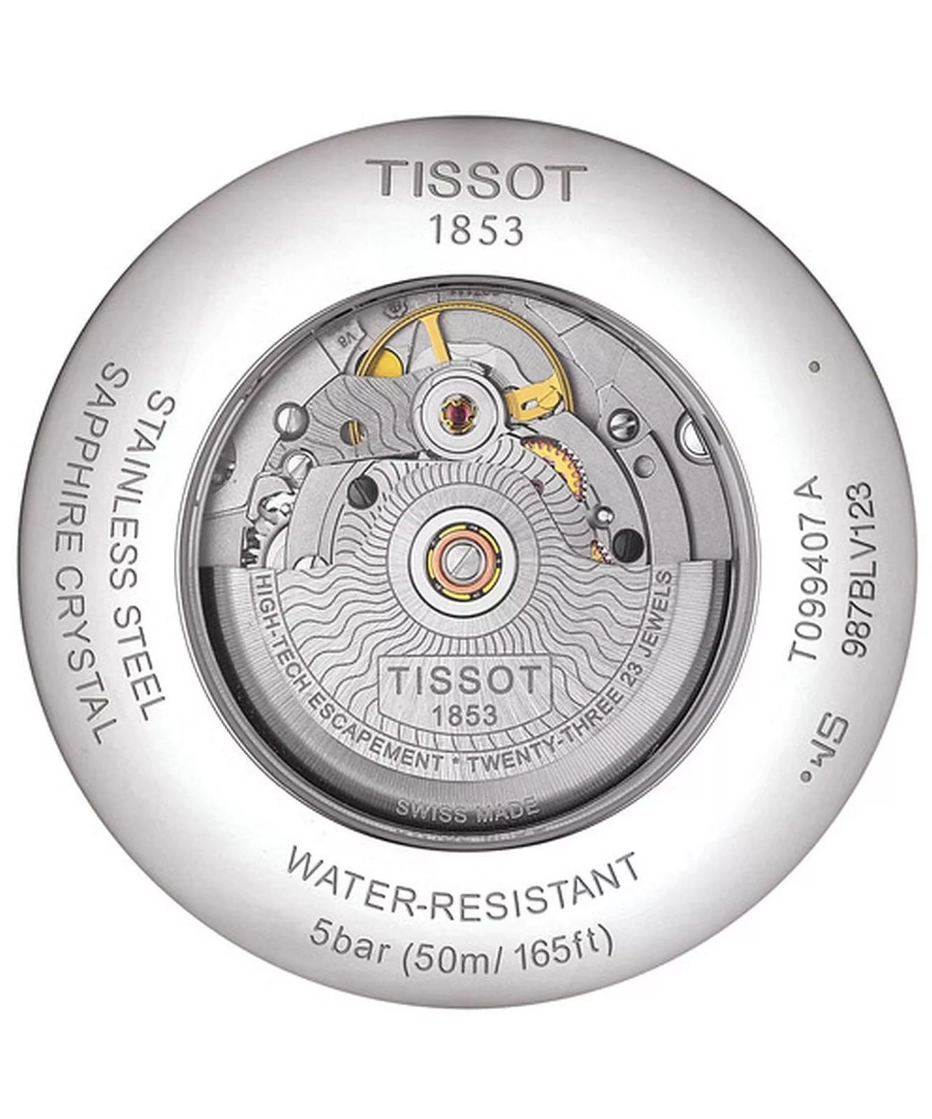 Tissot Chemin des Tourelles PowerMatic 80 T099.407.11.037.00 Automatic Men’s Watch - Luxverse
