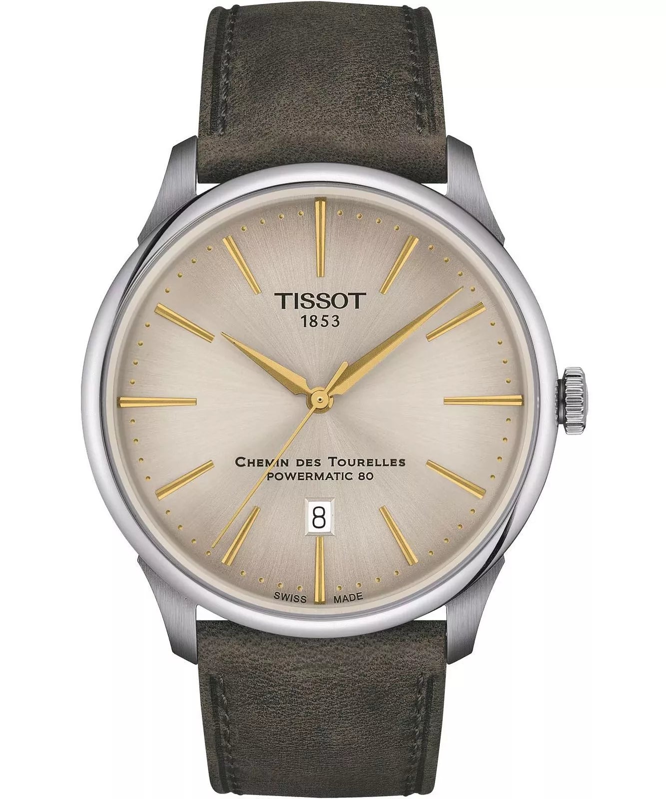 Tissot Chemin des Tourelles Powermatic 80 T139.407.16.261.00 Automatic Men’s Watch - Luxverse
