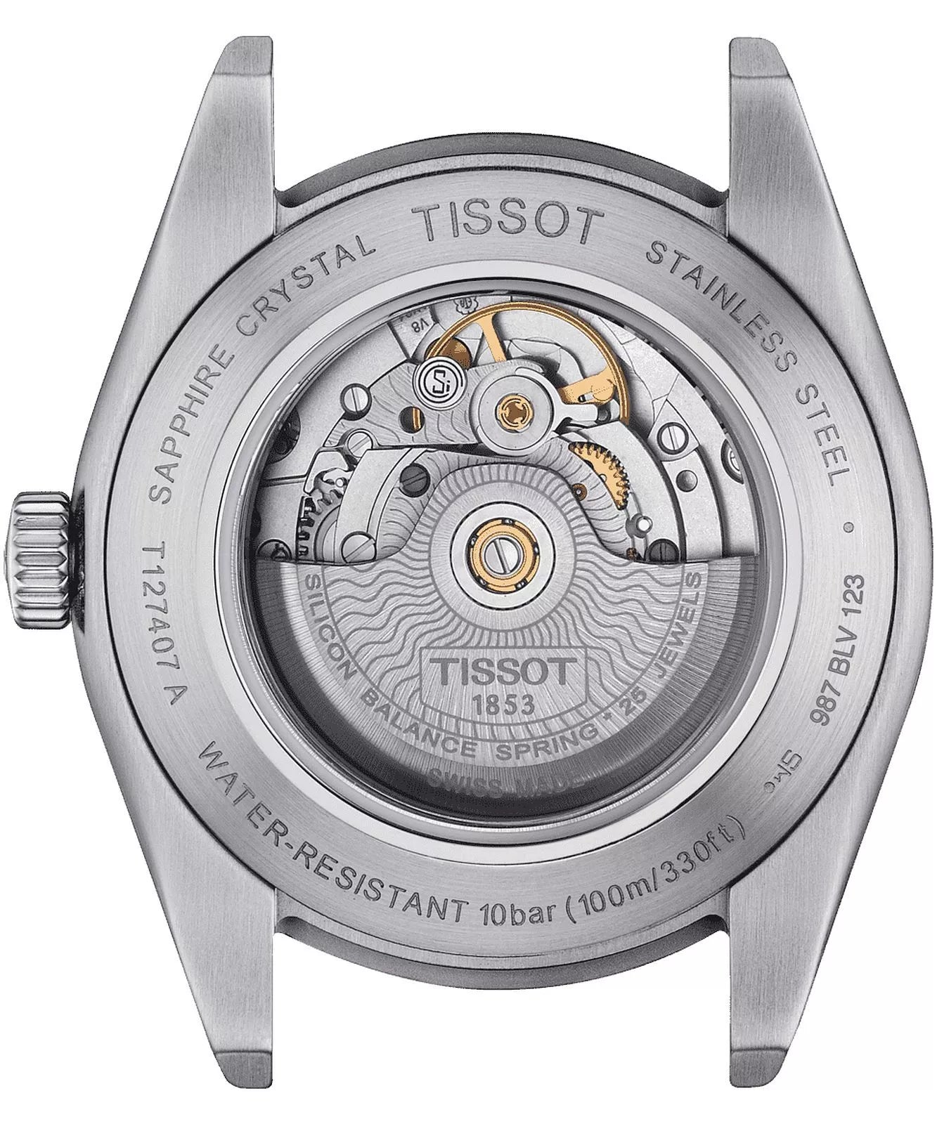 Tissot Gentleman Powermatic 80 Silicium T127.407.16.051.00 Automatic Men’s Watch - Luxverse