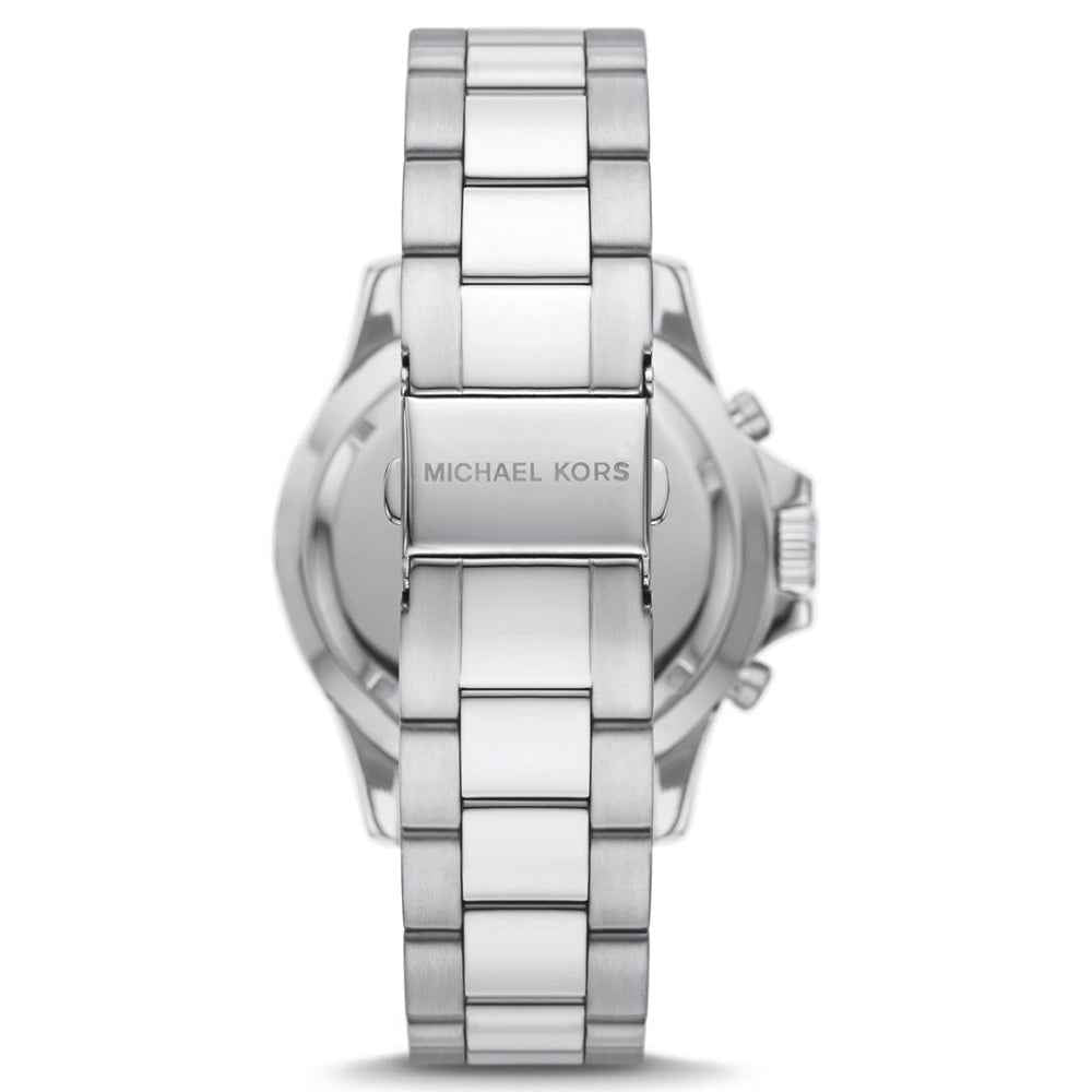 Michael Kors Everest MK8977 Men's Black Dial Silver Stainless Steel Chronograph Watch
