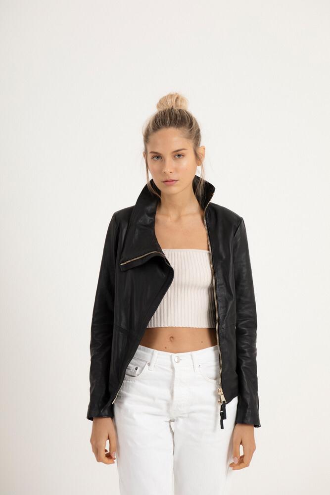 Basic High Neck Biker - Luxverse