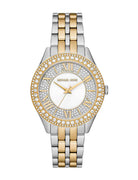 Michael Kors Harlowe MK4811 Women's Silver & Gold Stainless Steel Watch