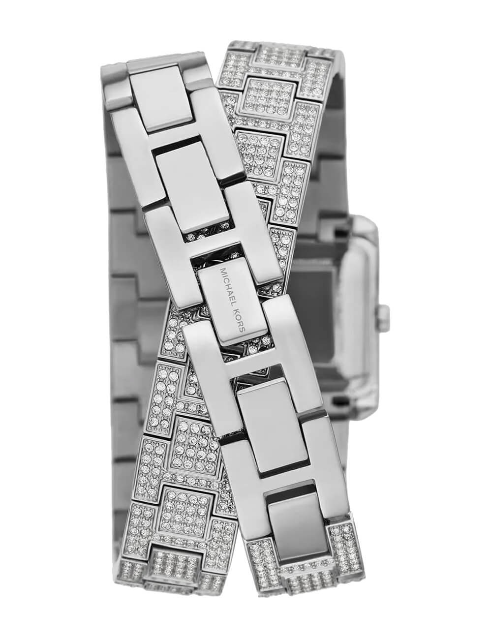 Michael Kors Emery MK4836 silver stainless steel bracelet watch