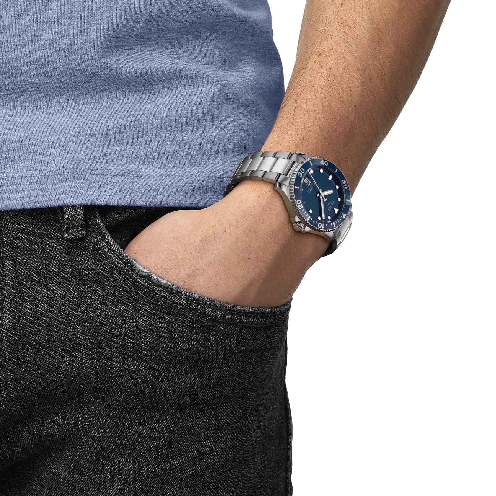 Tissot Seastar 1000 T120.410.11.041.00 Quartz 40mm Men’s Watch - Luxverse