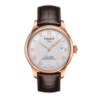Tissot Le Locle Silver Dial Rose Gold T0064073603300 Men’s Watch - Luxverse