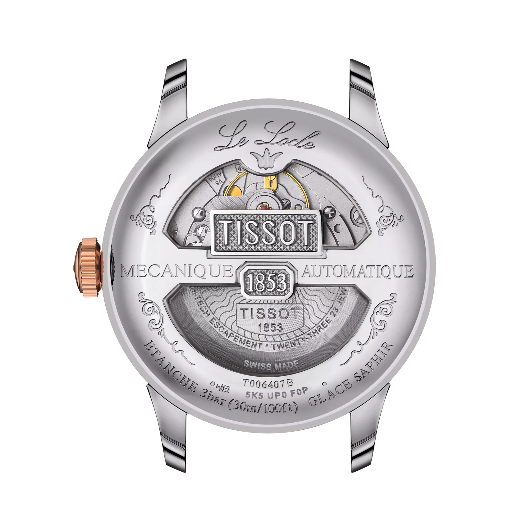 Tissot Le Locle Powermatic 80 T006.407.22.036.00 –  Men’s Watch - Luxverse