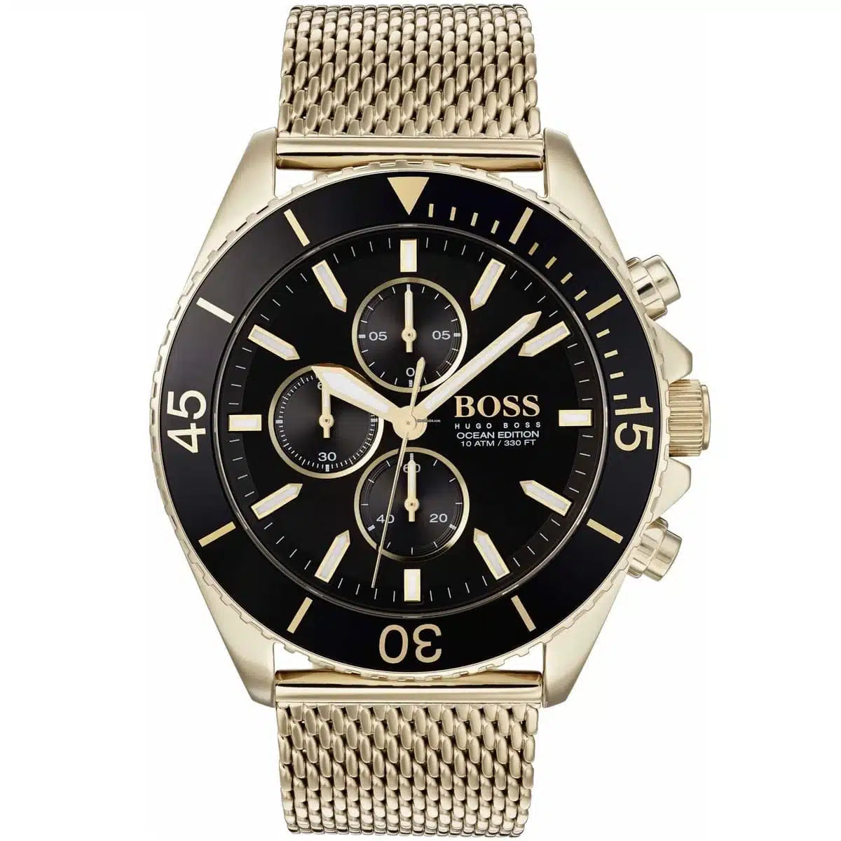 Hugo Boss HB1513703 Ocean Edition Gold - Men’s Watch - Luxverse