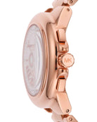 Michael Kors Camille MK7271 Women's White Dial Rose Gold Stainless Steel Chronograph Watch