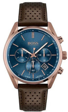 Hugo Boss HB1513817 Leather Watch – Men’s Watch - Luxverse
