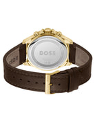 Hugo Boss Brown Leather Strap HB1514100 – Men's Watch - Luxverse
