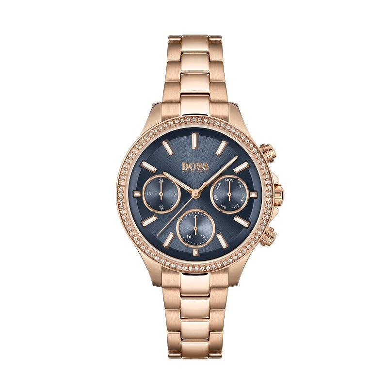 Hugo Boss Rose Gold Dial HB1502566 – Women’s Watch - Luxverse