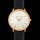 Michael Kors Jaryn MK2472 Women's White Dial Black Leather Watch