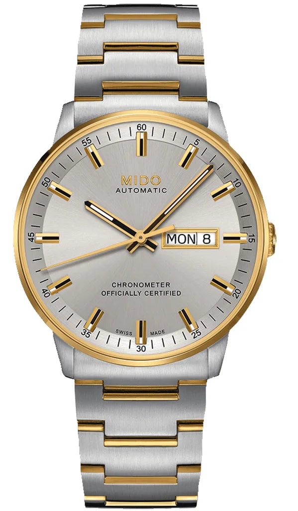 Tissot Mido Commander Silver Dial Automatic M021.431.22.071.00 - Men’s Watch - Luxverse