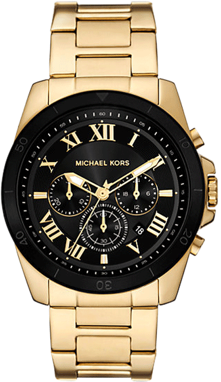 Michael Kors MK9184 gold-tone men's wristwatch