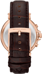 Michael Kors Maren MK7497 rose gold quartz chronograph watch
