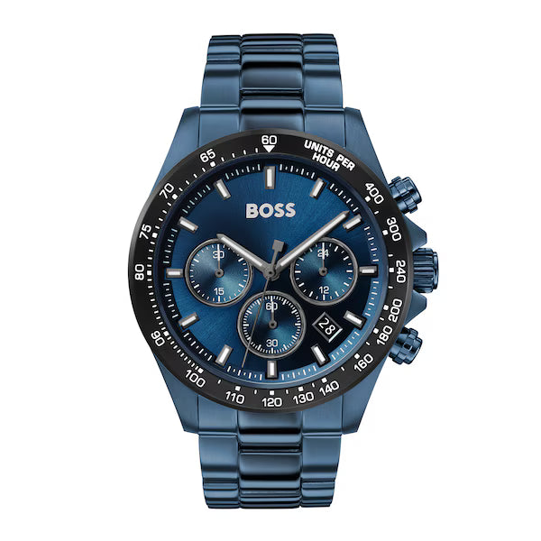 Hugo Boss HB1513758 Hero Blue Wristwatch – Men’s Watch - Luxverse