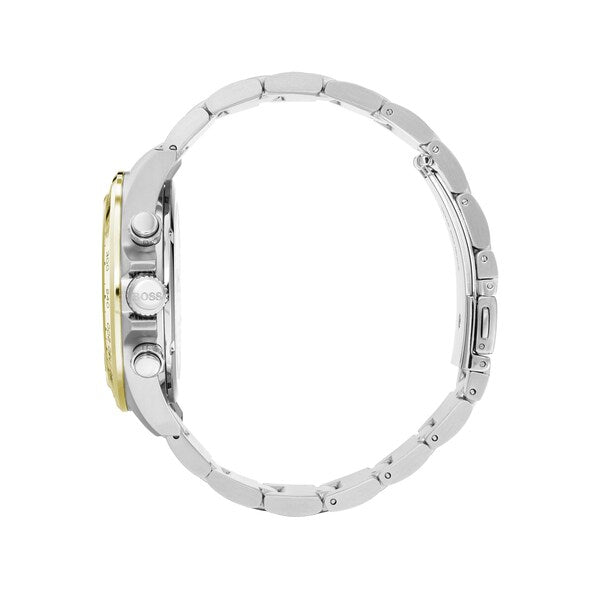 Hugo Boss HB1513767 Hero Silver Gold Wristwatch – Men’s Watch - Luxverse