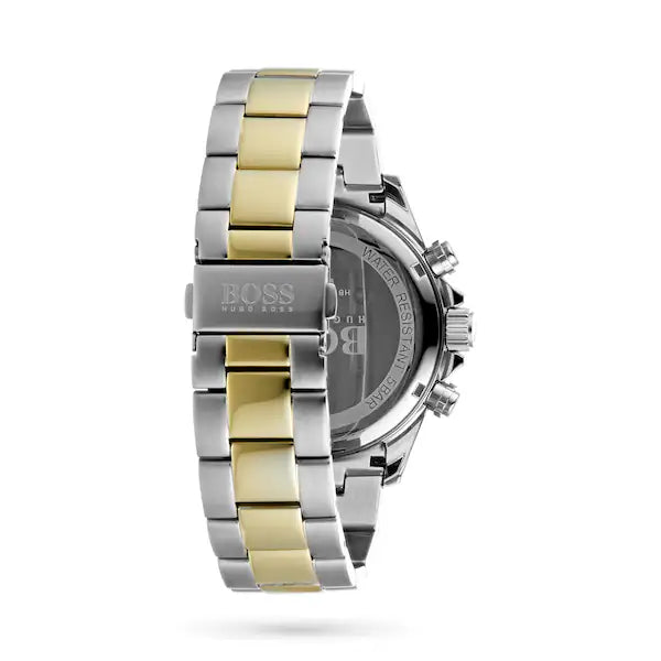 Hugo Boss HB1513767 Hero Silver Gold Wristwatch – Men’s Watch - Luxverse
