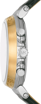 Michael Kors MK7498 crocodile pattern leather strap watch
