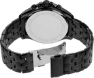 Back case of Michael Kors MK9127 quartz chronograph black bracelet wristwatch
