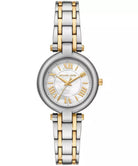 Michael Kors Laney MK4895 women's two-tone white dial watch