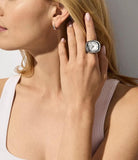 Michael Kors MK4873 luxury women's ring timepiece