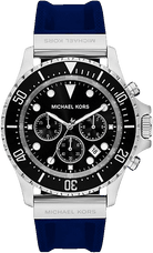 Michael Kors Everest MKO1160 men's silver stainless steel watch