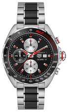TAG Heuer Limited Edition Black Dial Two Tone Steel Strap Watch CAZ2018.BA0970 Formula 1 Calibre 16 Max Verstappen - Luxverse