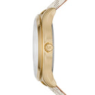 Michael Kors Jaycie MK2861 Women's Gold Dial Logo Print Strap Watch