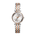 Michael Kors Darci MK3298 Women's Silver Dial Two-Tone Stainless Steel Watch