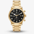 Michael Kors Panorama MK9195 men's gold chronograph watch
