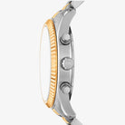 Michael Kors MK9207 silver and gold stainless steel watch