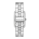 Michael Kors Monroe 27mm silver analog wristwatch