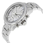 Michael Kors Wren MK6317 oversized silver bracelet watch