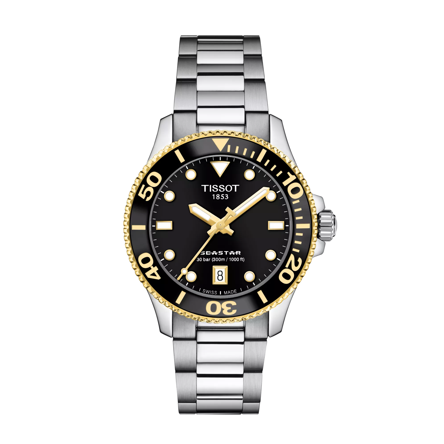 Tissot Seastar 1000 T1202102105100 Quartz – Black Dial Men’s Watch - Luxverse